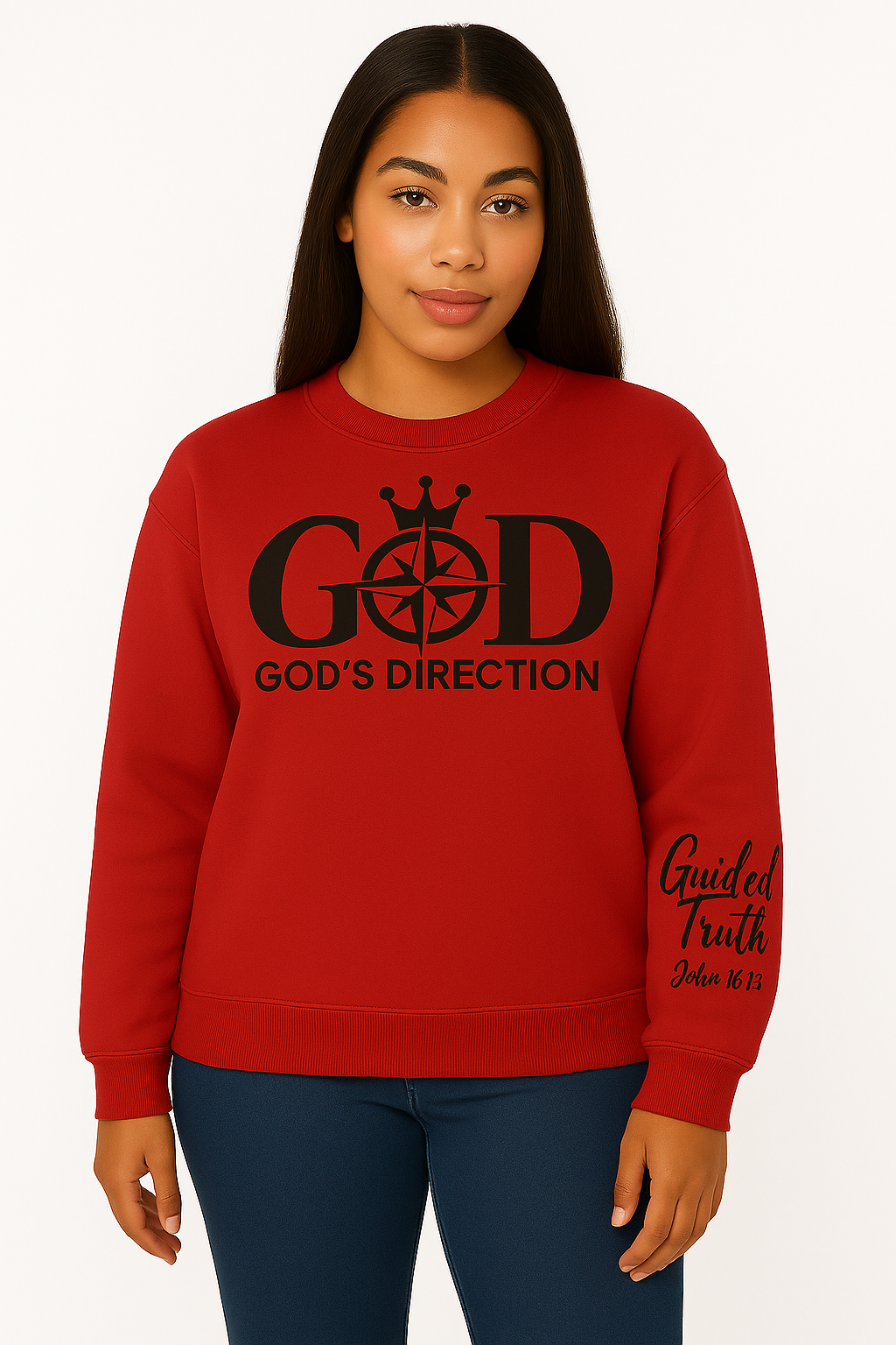 God's direction Sweatshirt