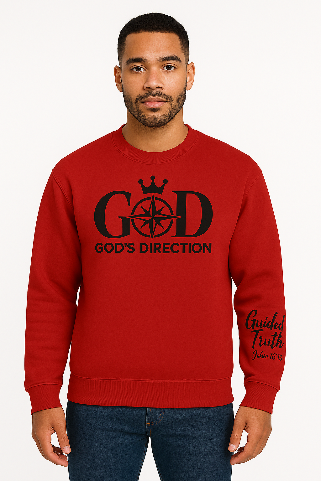 God's direction Sweatshirt